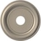 Ekena Millwork PVC Medallion (Canopies up to 9 1/2"), 16"OD x 3 1/2"ID x 1 3/8"P, Metallic Silver Metallic CMP16TRCSV - alternate 1